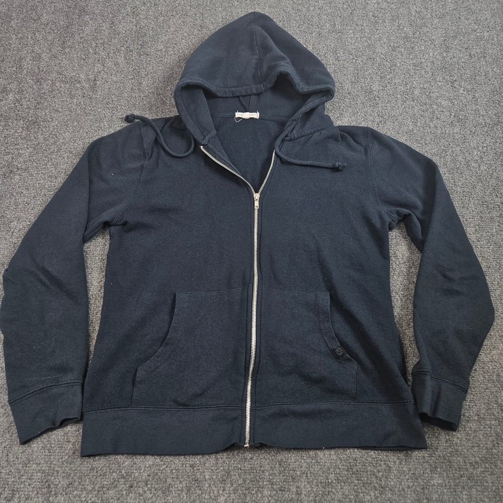 Threads 4 Thought Hoodie Mens Small Blue Full Zip Hooded Eco Casual Athleisure